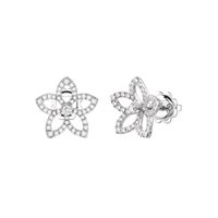Orecchini Salvini Donna Magia garden in Oro Diamante 0.34 Ct 20101505 - 20101505